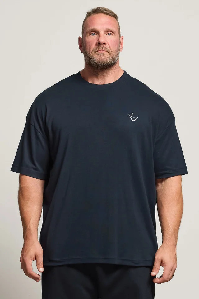 BadRhino Navy Blue 'Rest Day' T-Shirt