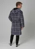 Tokyo Laundry Grey Check Print Dressing Gown - Extra Large Image 2