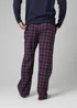 Tokyo Laundry Purple Cotton Checked Pyjama Trousers - XXL Image 2