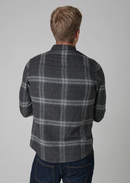 Tokyo Laundry Charcoal Cotton Printed Long Sleeve Shirt - Large Image 2