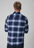 Tokyo Laundry Navy Cotton Printed Long Sleeve Shirt - Large Image 2