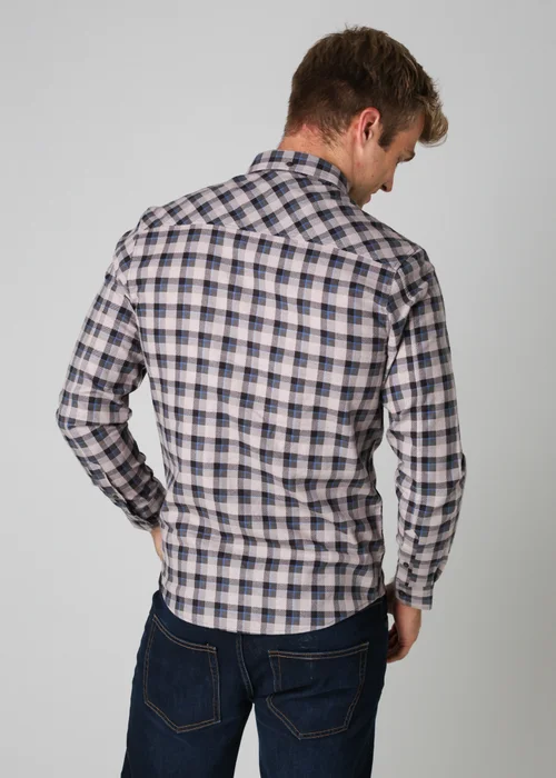 Tokyo Laundry Grey Cotton Printed Long Sleeve Shirt - Extra Large Image 2