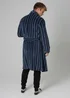 Tokyo Laundry Navy Plush Dressing Gown - Large Image 2