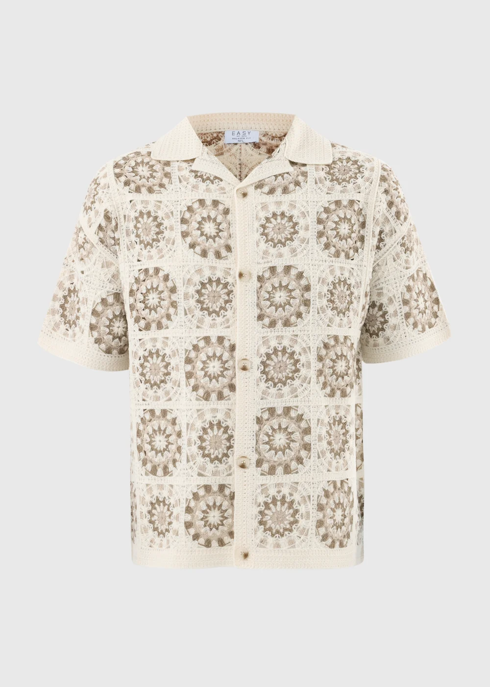 Stone Crochet Shirt - S/M Image 4