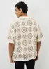 Stone Crochet Shirt - S/M Image 3