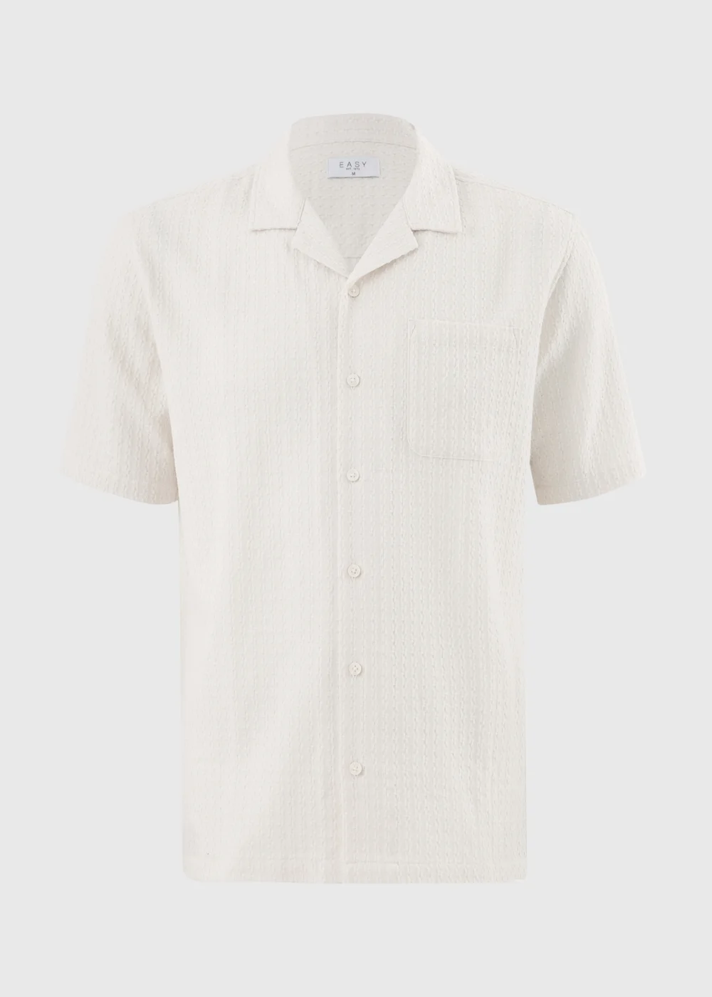 Ecru Textured Shirt - S Image 4