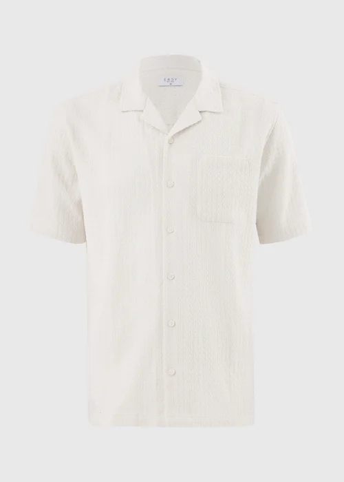 Ecru Textured Shirt - S Image 4
