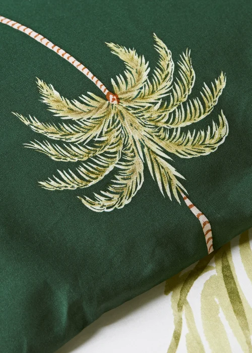 Multicolour Tropical Palms Duvet Set - Double Image 3