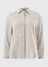 Et Vous Beige Stripe Shirt - Size 10 Image 4