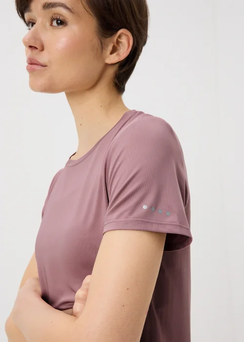 Souluxe Pink Longline Sports T-Shirt - XL Image 3