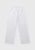 White Chilli Wide Leg Pyjama Bottoms - Extra small Image 1