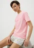Pink Sleepover Club Short Pyjama Set - Small Image 1