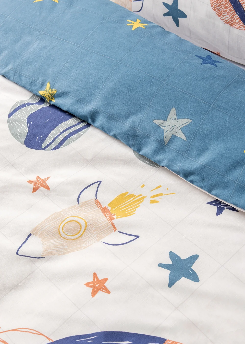 Blue Space Duvet Set - Single Image 3