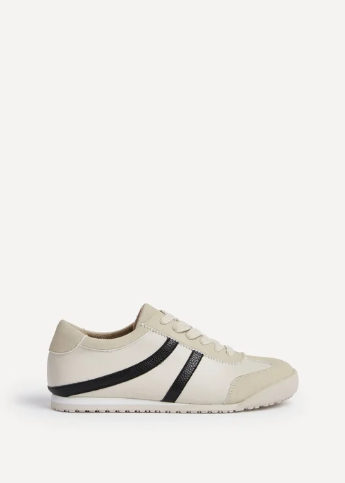Linzi Strike Beige Retro Style Trainers - Size 5 Image 2