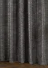 Paoletti Jupiter Chenille Jacquard Eyelet Curtain Pair Graphite - 46W X 54D (117x137cm Image 4