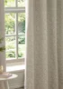 Paoletti Galaxy Chenille Room Darkening Eyelet Curtain Pair Ivory - 46W X 54D (117x137cm Image 5