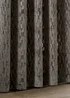 Paoletti Manhattan Velvet Room Darkening Eyelet Curtain Pair Mink - 46W X 54D (117x137cm Image 4