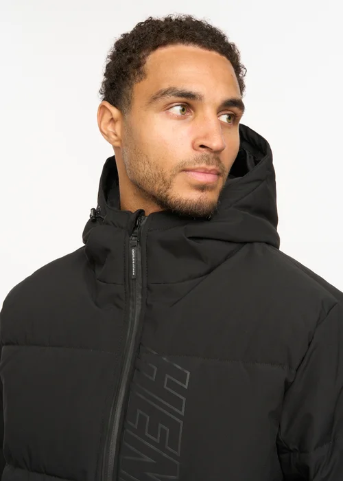 Henleys Black System Ski Puffer Jacket - 2XL Image 4