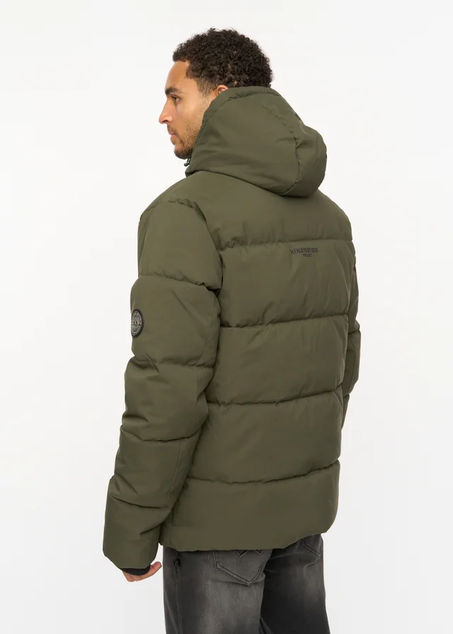 Henleys Khaki System Ski Puffer Jacket