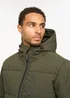 Henleys Khaki System Ski Puffer Jacket - L Image 4