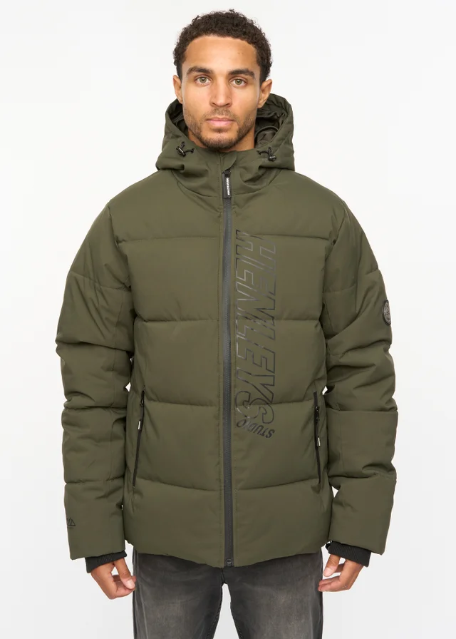 Henleys Khaki System Ski Puffer Jacket