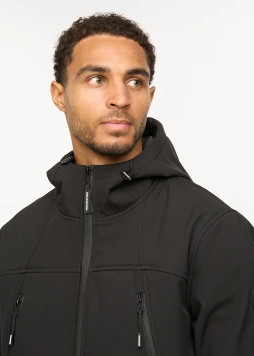 Henleys Black Expand Soft Shell Jacket - L Image 4