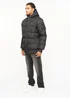 Henleys Black Thinker Puffer Bomber - S Image 5