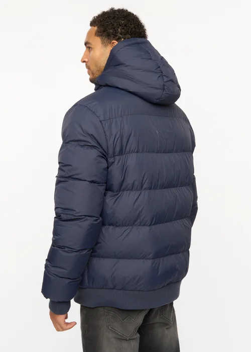 Henleys Navy Thinker Puffer Bomber - M Image 2