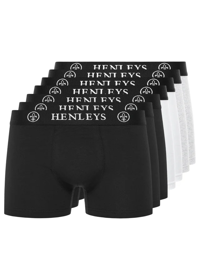 Henleys Assorted Century Boxers 7 pack