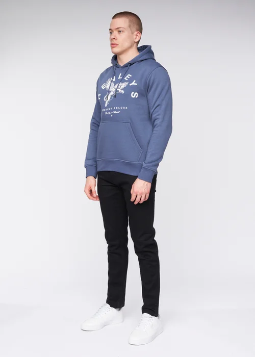 Henleys Deep Blue Colhen Hoodie - Extra Large Image 4