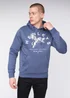 Henleys Deep Blue Colhen Hoodie - Extra Large Image 5