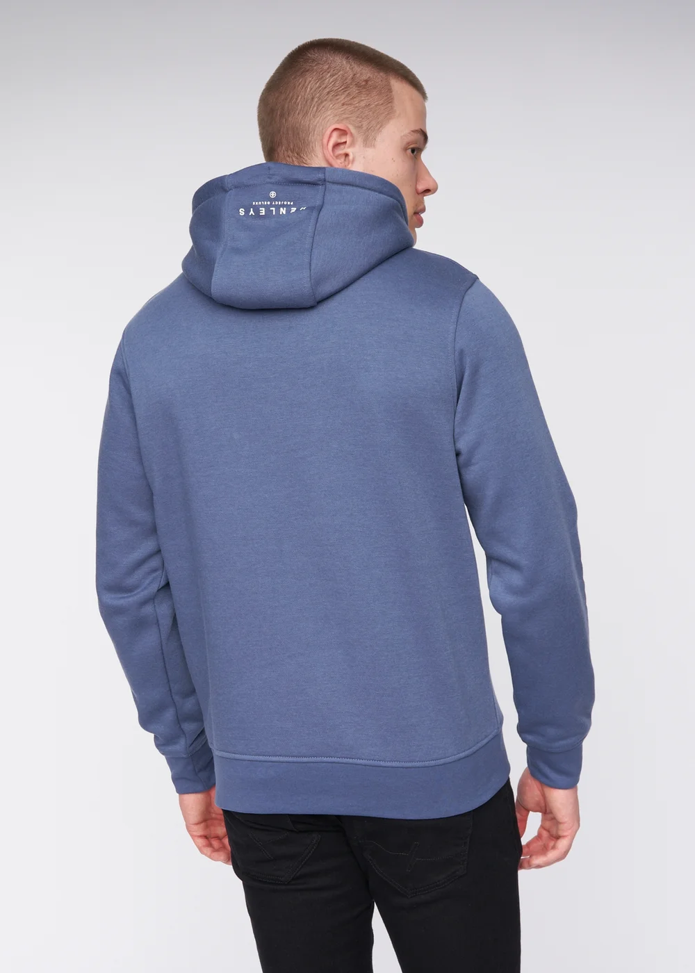Henleys Deep Blue Colhen Hoodie - Extra Large Image 2