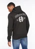 Henleys Black Edgeton Hoodie - Medium Image 2