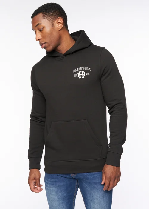 Henleys Black Edgeton Hoodie - Medium Image 3