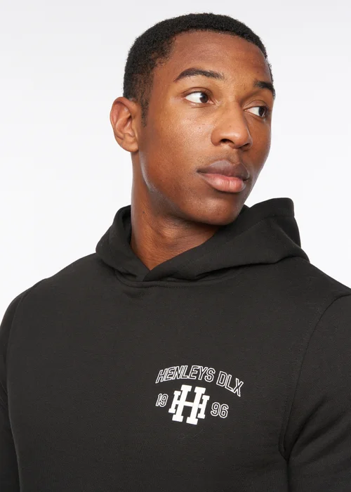 Henleys Black Edgeton Hoodie - Medium Image 4