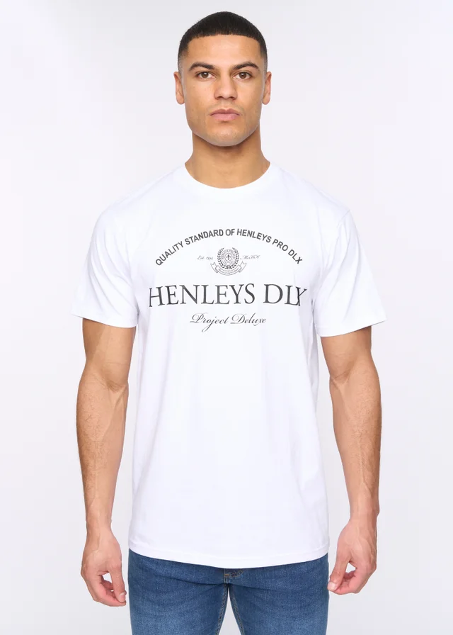 Henleys White Henclose T-Shirt