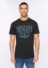 Henleys Black Henbank T-Shirt - Small Image 1