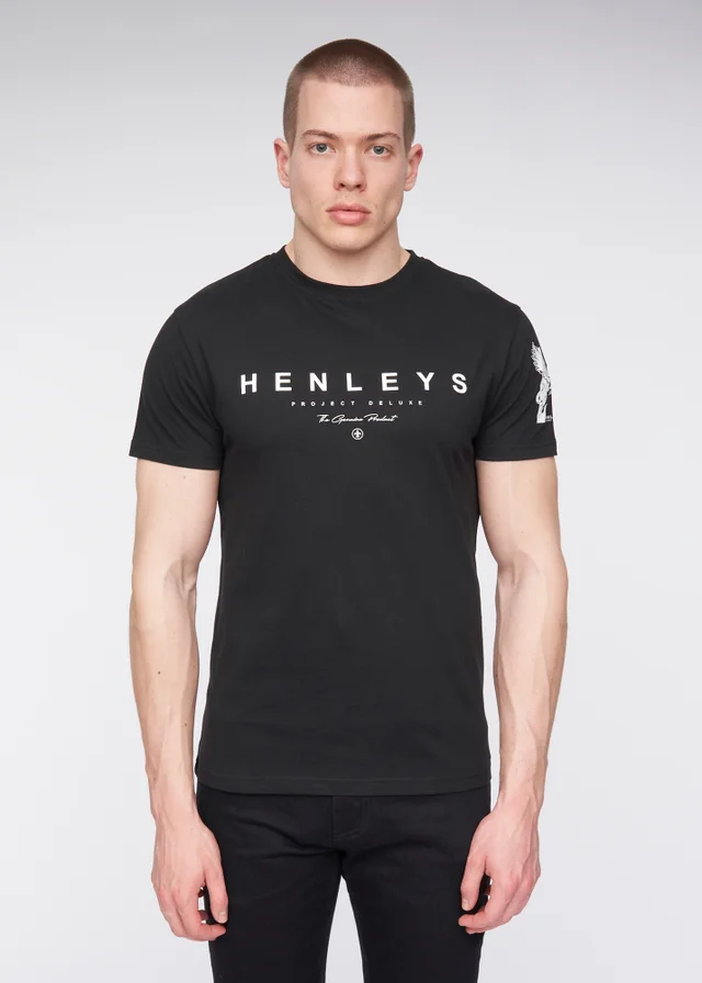 Henleys Black Hentyme T-Shirt