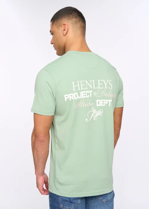Henleys Sage Hentitled T-Shirt - Medium Image 2