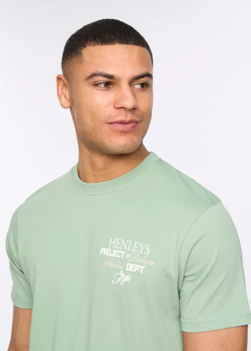 Henleys Sage Hentitled T-Shirt - Medium Image 4