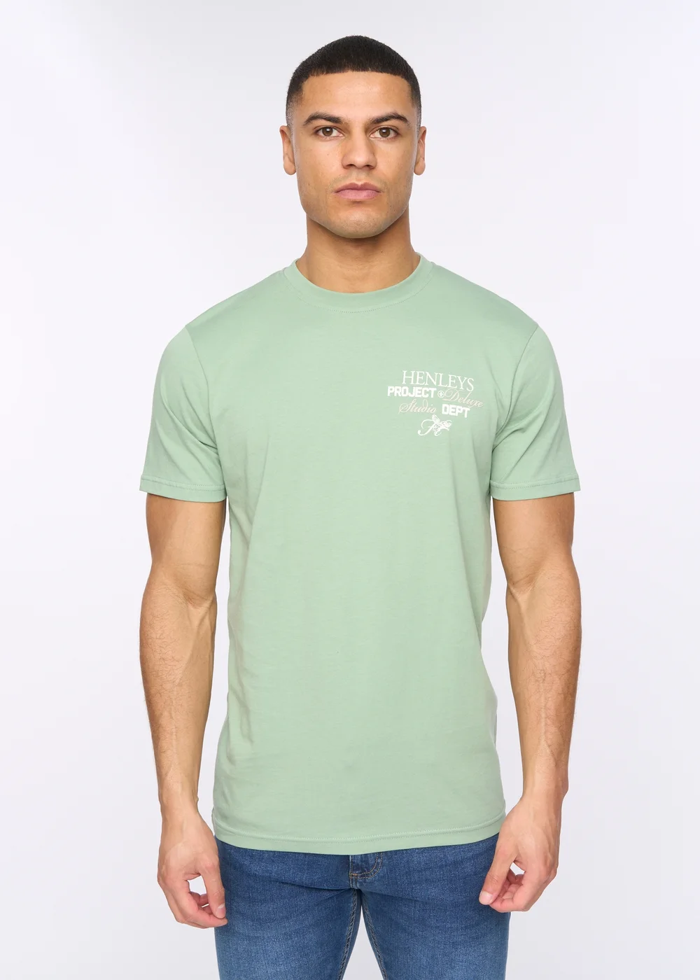 Henleys Sage Hentitled T-Shirt - Medium Image 1