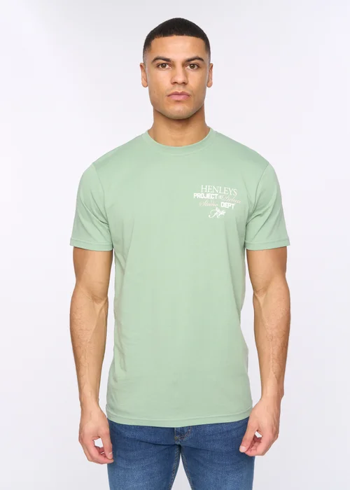 Henleys Sage Hentitled T-Shirt - Medium Image 1