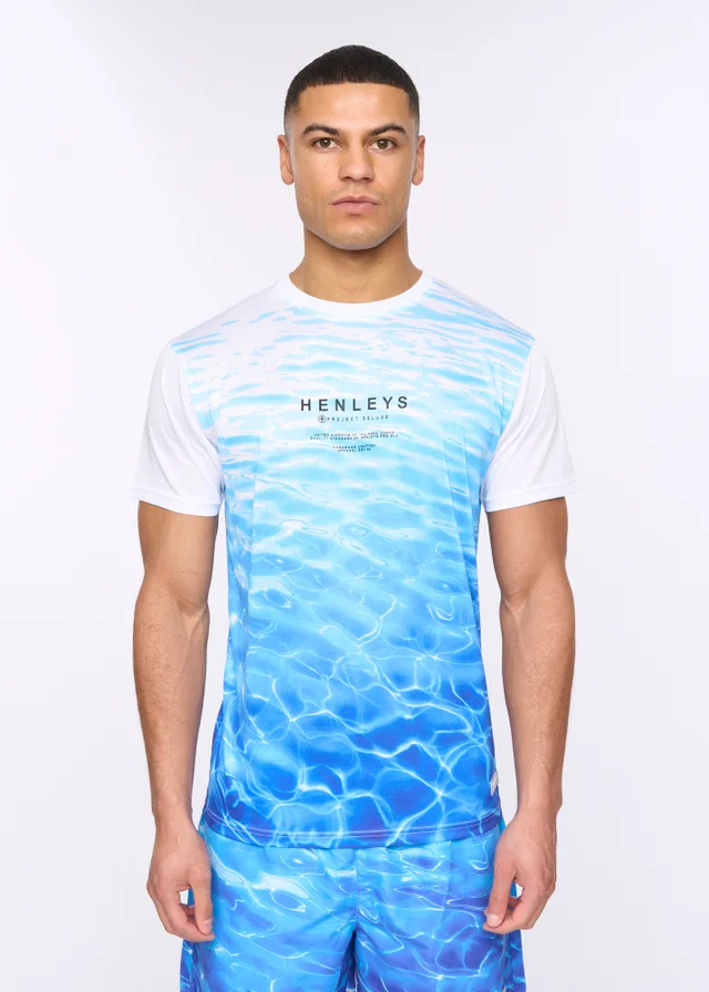 Henleys Blue Henpool T-Shirt
