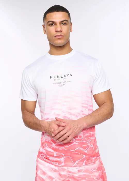 Henleys Coral Henpool T-Shirt - Medium Image 1