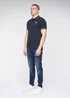 Henleys Navy Hentyme Polo - Medium Image 4