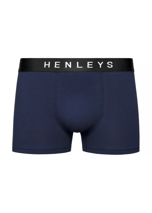 Henleys Assorted Inkset Boxers 5 pack - Small Image 2