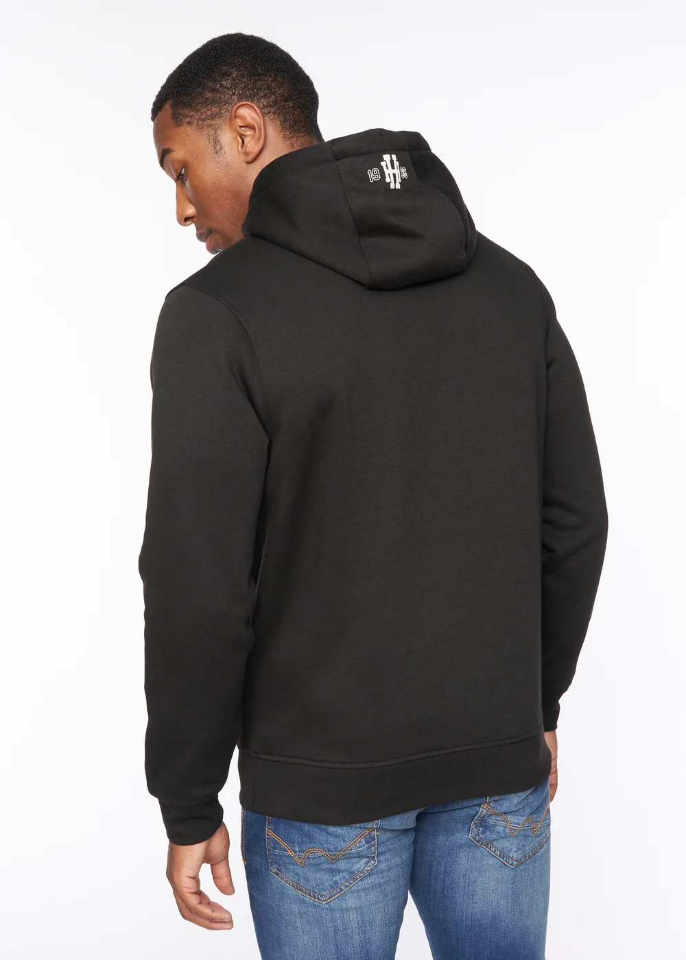 Henleys Black Myer Hoodie - Extra Large Image 2
