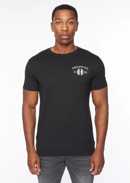 Henleys Black Melvern T-Shirt - Extra Large Image 1