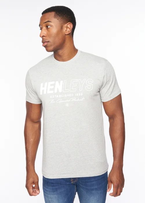 Henleys Grey Melvern T-Shirt - Medium Image 3