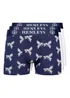 Henleys Assorted Lionwing Boxers 3 pack - Small Image 1